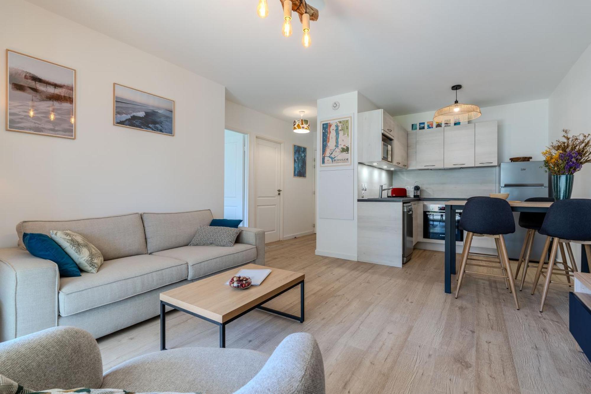 Atlantic Selection - Le Duna - Ambiance Zen Avec Terrasse & Parking Capbreton Esterno foto