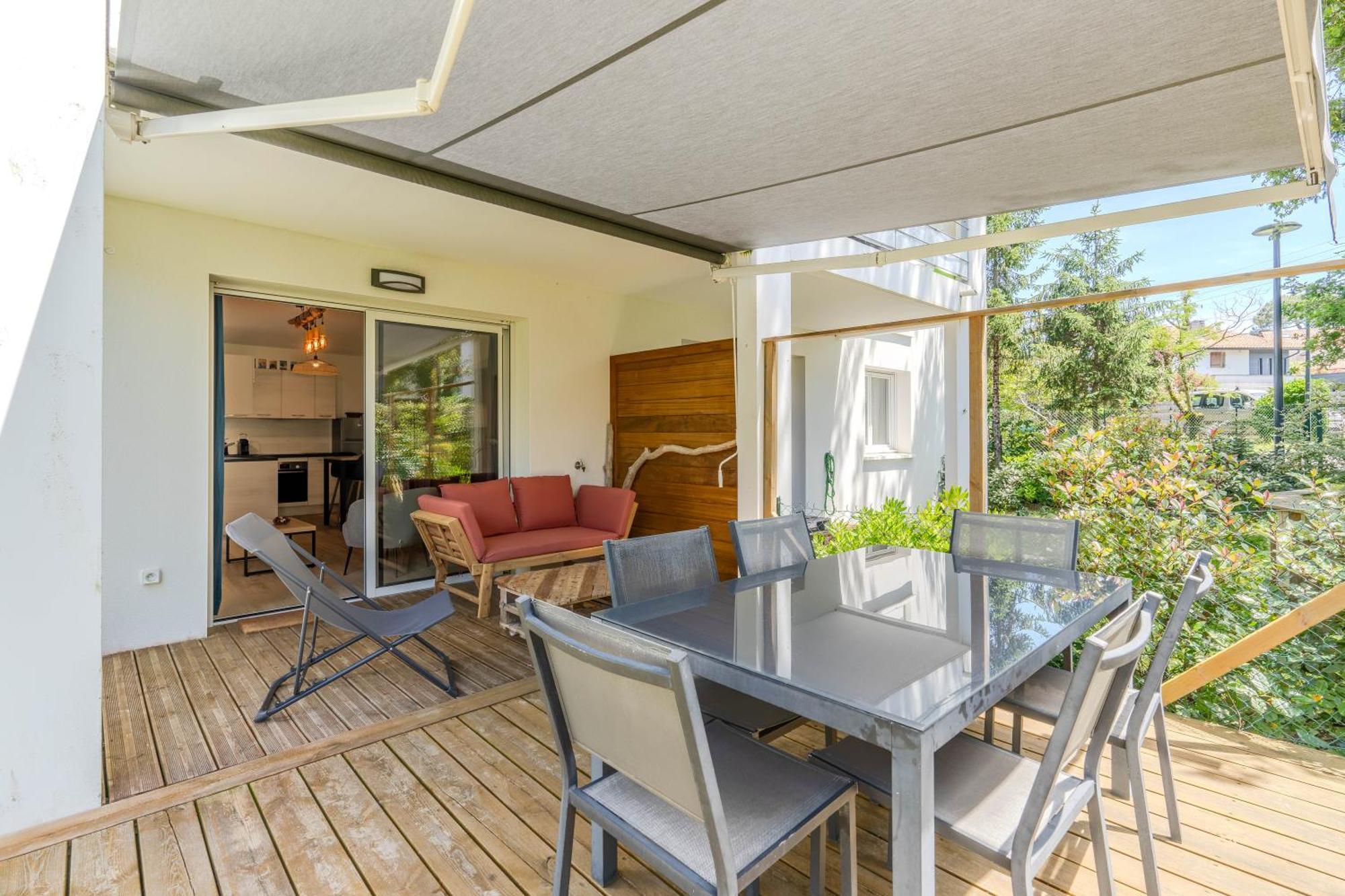 Atlantic Selection - Le Duna - Ambiance Zen Avec Terrasse & Parking Capbreton Esterno foto
